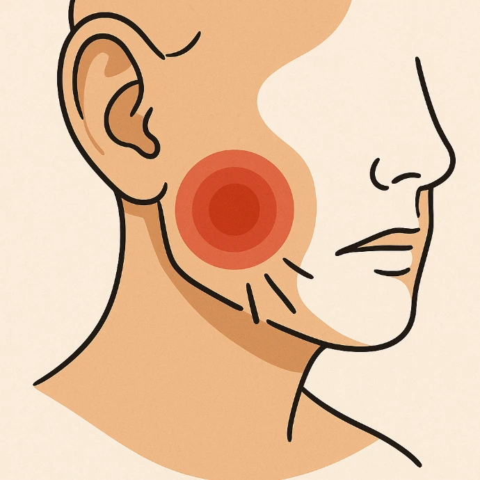 kaakspanning en kaakpijn