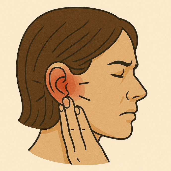 Oorpijn of druk in de oren